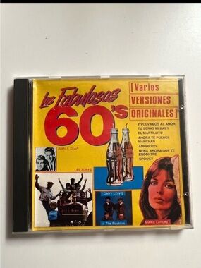 Studio Pink CD Cover — Los Fabulosos 60's